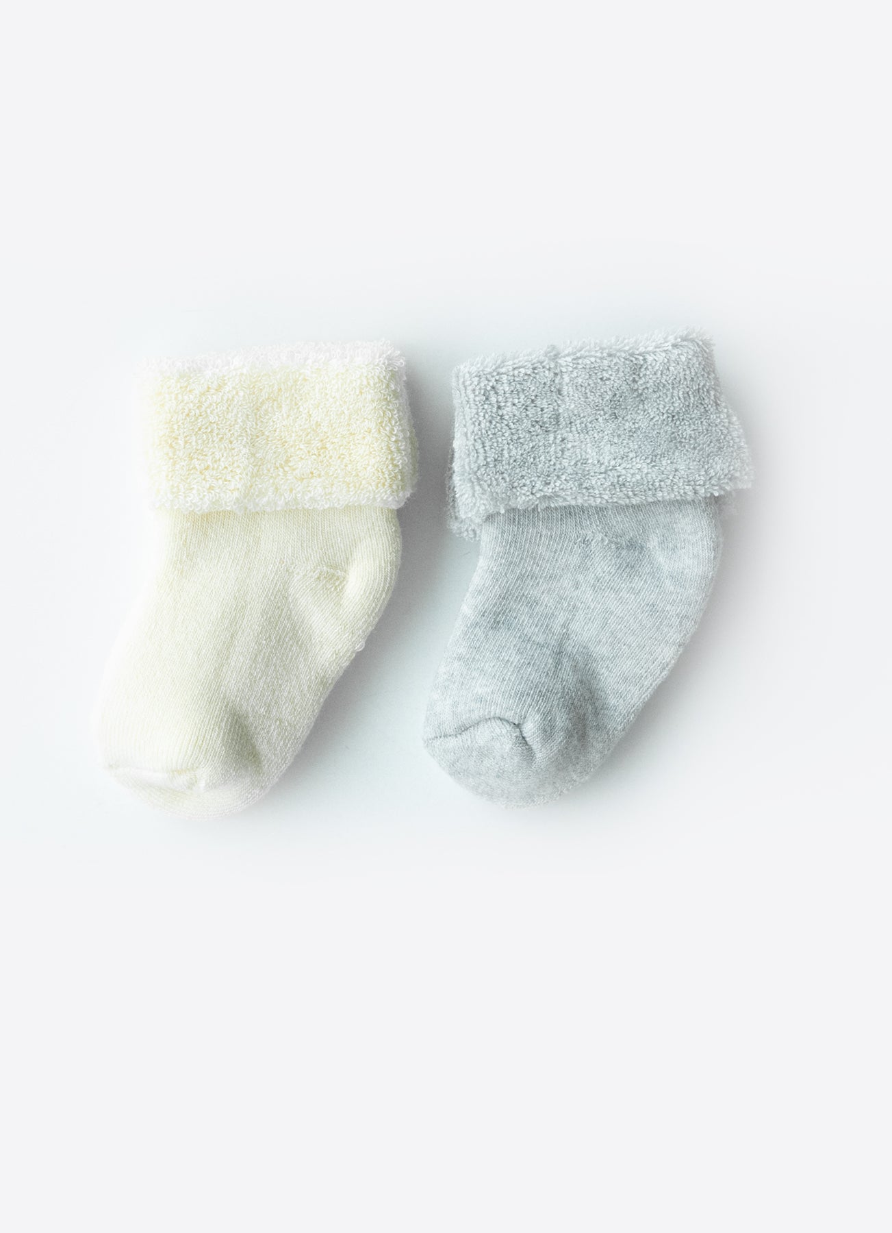 ORGANIC BASIC 2-TEILIGE HANDTUCHSOCKEN-FLACH